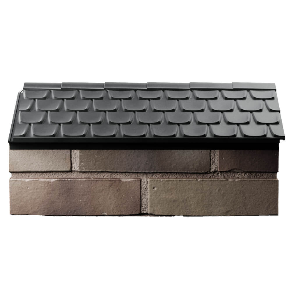 Парапет Zking Эльбрус Серый с посадкой на 1 кирпич (255мм) в Дзержинске фото