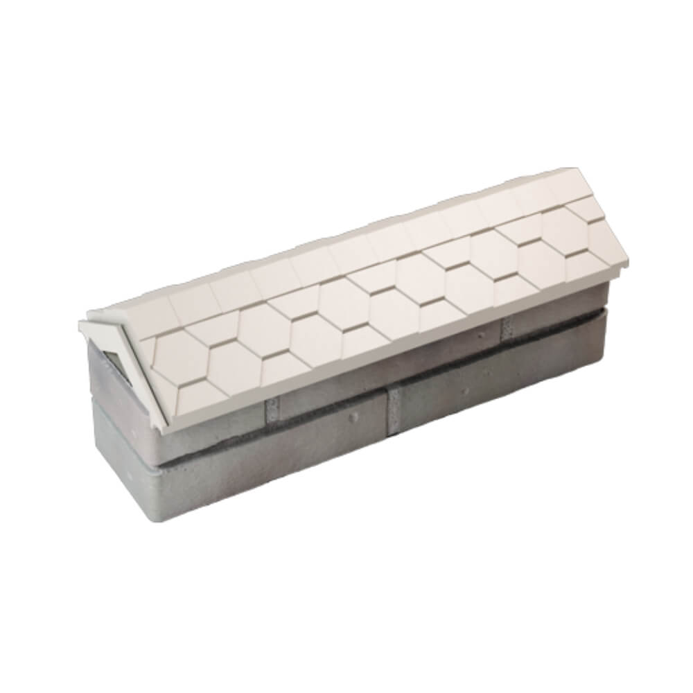 Парапет Zking Эверест Бежевый с посадкой на 0.5 кирпича (130мм) в Дзержинске фото