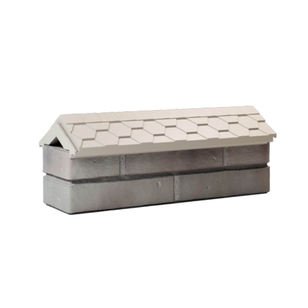 Парапет Zking Эверест Бежевый с посадкой на 0.5 кирпича (130мм) Дзержинск фото