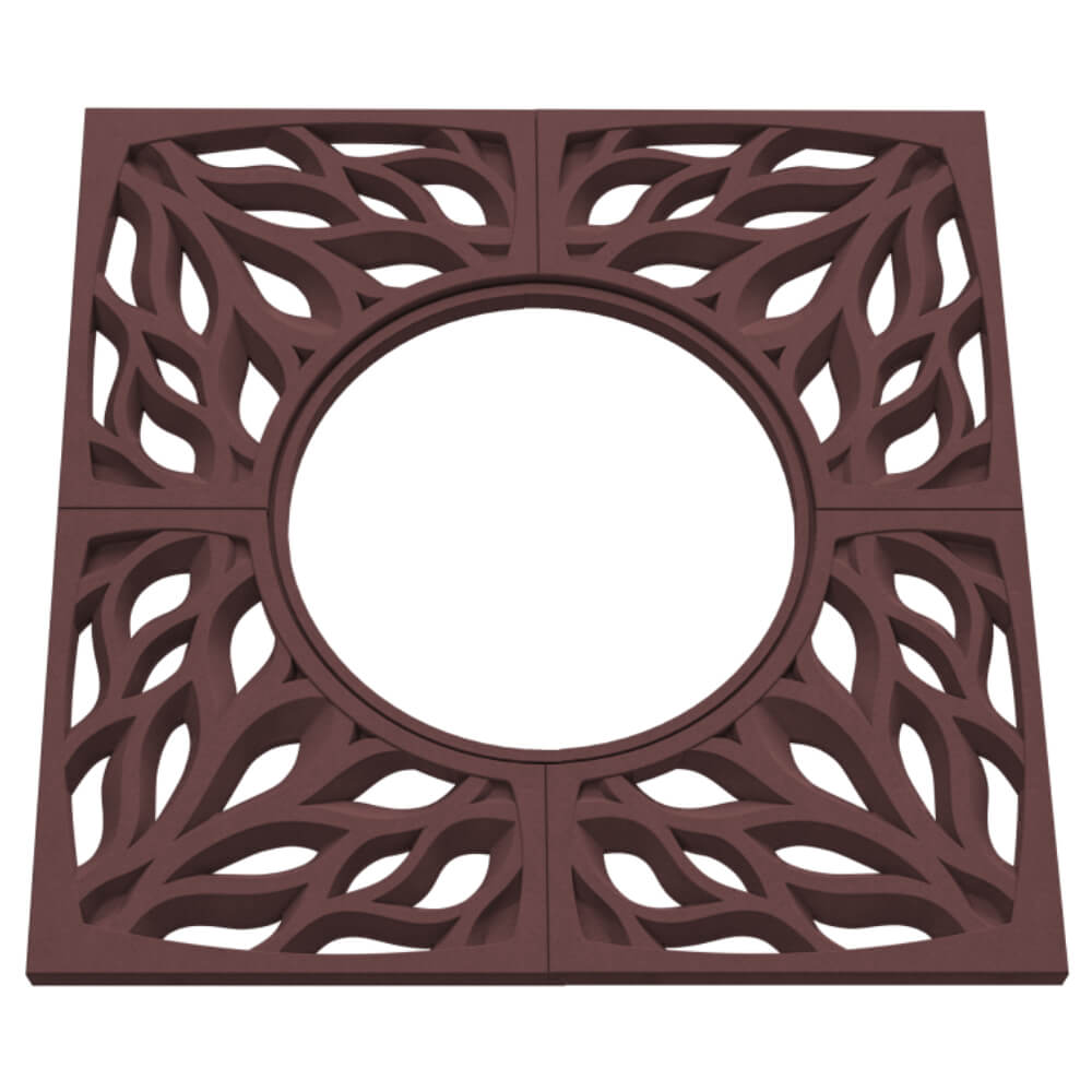 Приствольная решетка для дерева ZKING CRUST 1.2х1.2м Коричневая в Дзержинске фото