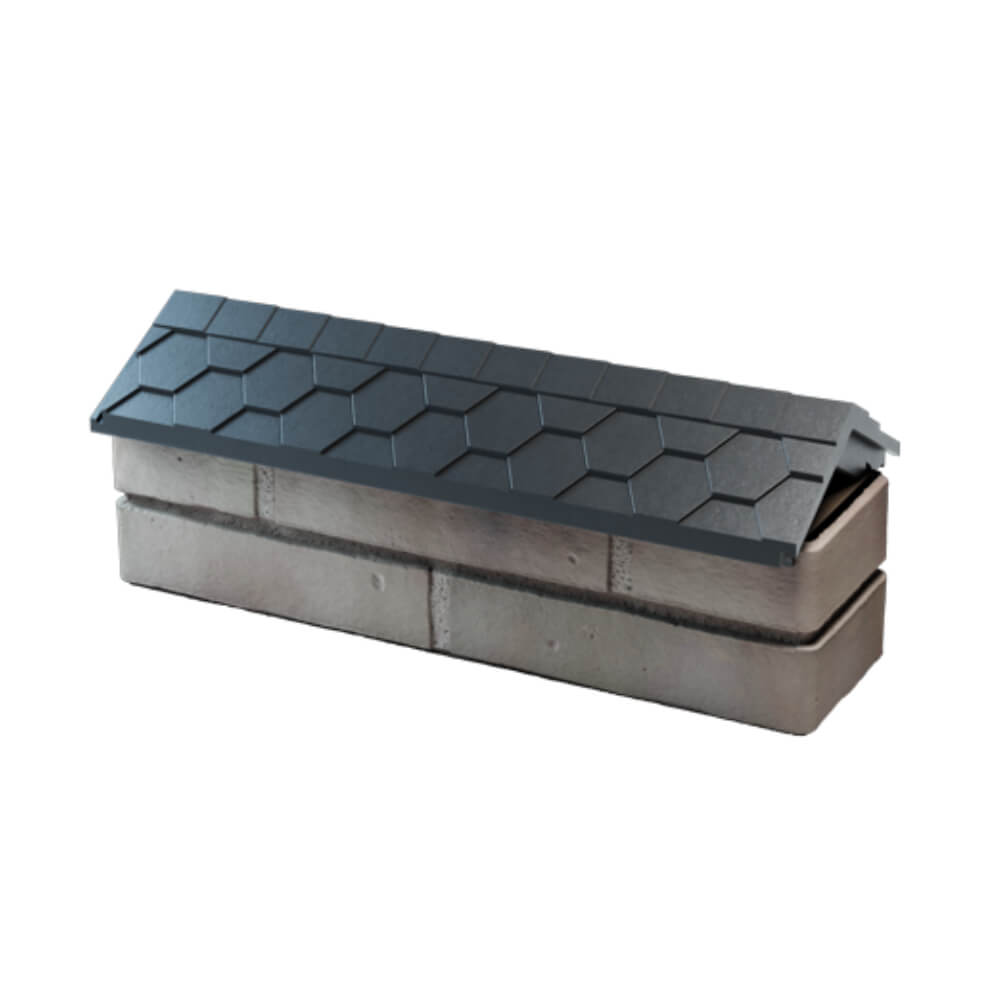 Парапет Zking Эверест Серый с посадкой на 0.5 кирпича (130мм) в Дзержинске фото