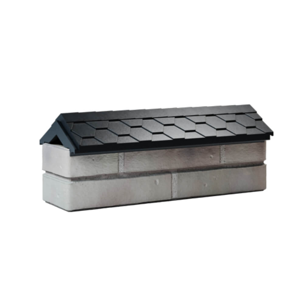 Парапет Zking Эверест Черный с посадкой на 0.5 кирпича (130мм) Дзержинск фото