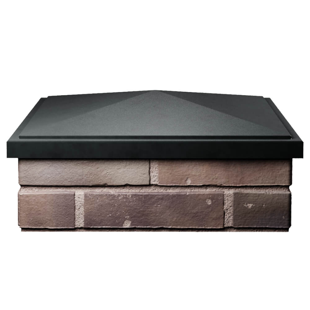 Колпак Zking БонаМоно Черный на столб 2х2 кирпича (515х515, 530х530мм) Дзержинск фото