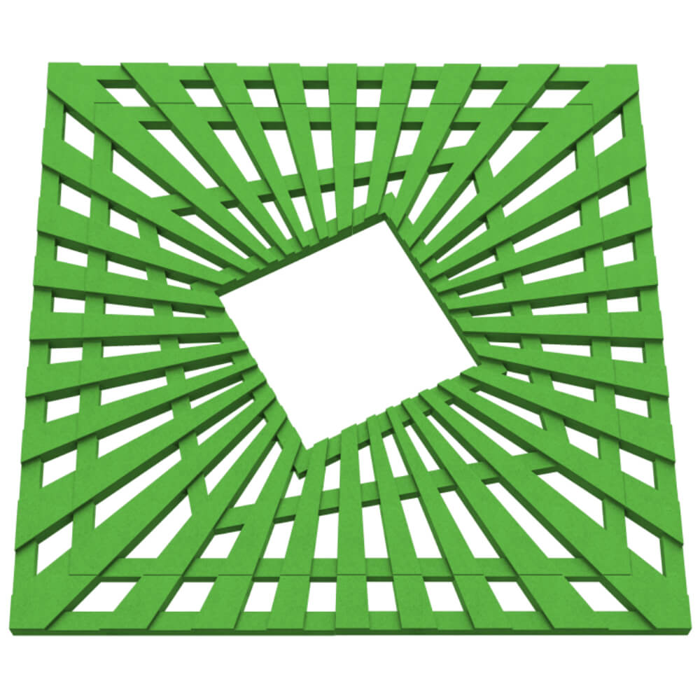 Приствольная решетка для дерева ZKING ATMOSPHERE 1.2х1.2м Зеленая в Дзержинске фото