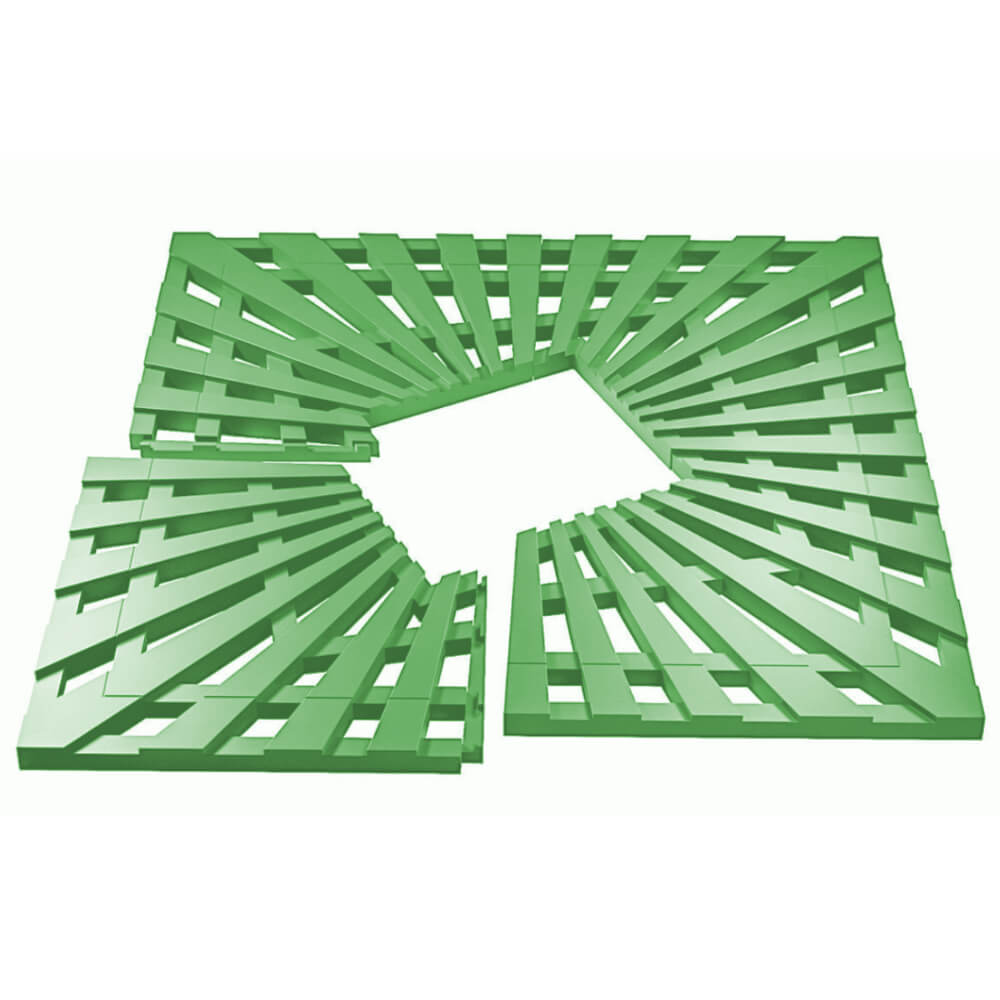 Приствольная решетка для дерева ZKING ATMOSPHERE 1.2х1.2м Зеленая в Дзержинске фото