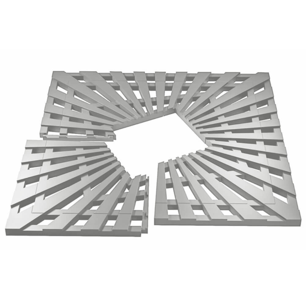 Приствольная решетка для дерева ZKING ATMOSPHERE 1.2х1.2м Бежевая в Дзержинске фото