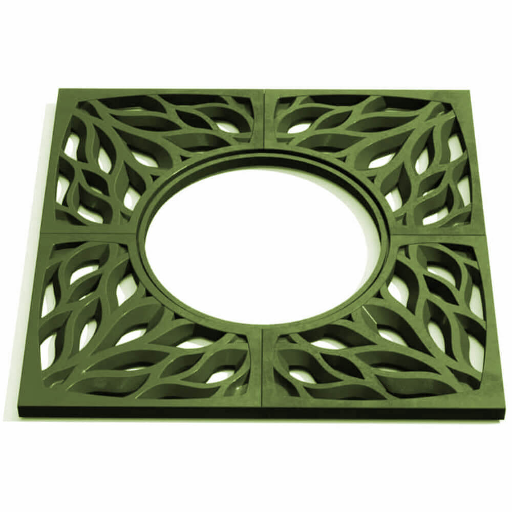 Приствольная решетка для дерева ZKING CRUST 1.2х1.2м Зеленая Дзержинск фото