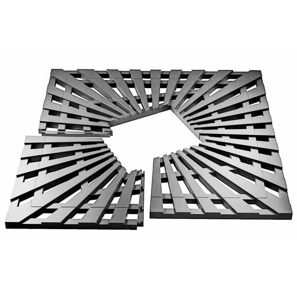 Приствольная решетка для дерева ZKING ATMOSPHERE 1.2х1.2м Серая в Дзержинске фото