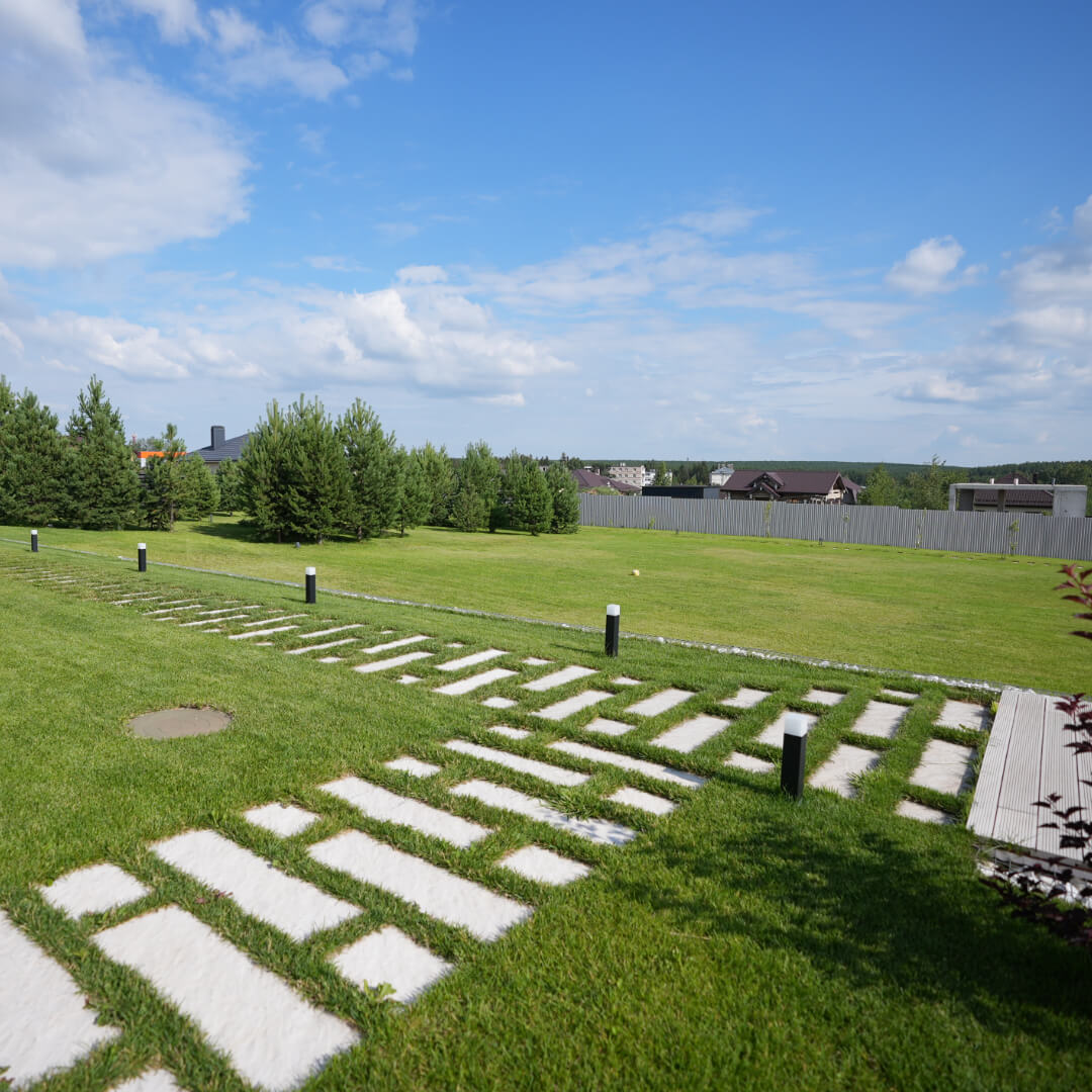 Шаговая плита STONE Светлая Галька 990х330х55мм в Дзержинске фото